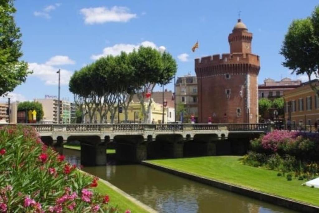 Apartament La Jungle Urbaine Avec Garage Prive & Climatisation Perpignan Zewnętrze zdjęcie